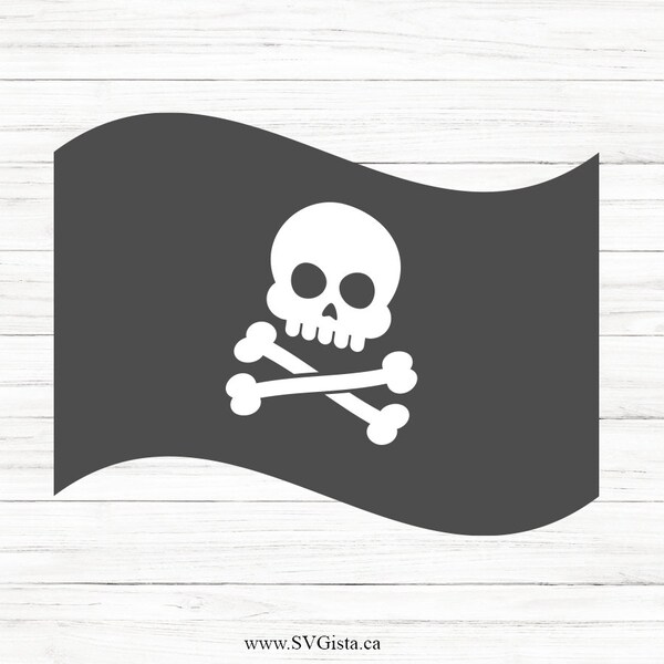 Pirate Flag Svg, svg files, svg files for cricut,  svg cricut, svg images,  svg designs, clipart, svg, Digital Download, Silhouette Svg