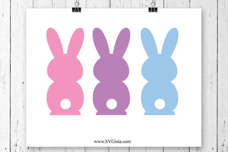 Download SVG Bunny Clipart Peep Svg Easter Peeps Svg Dxf Pdf | Etsy