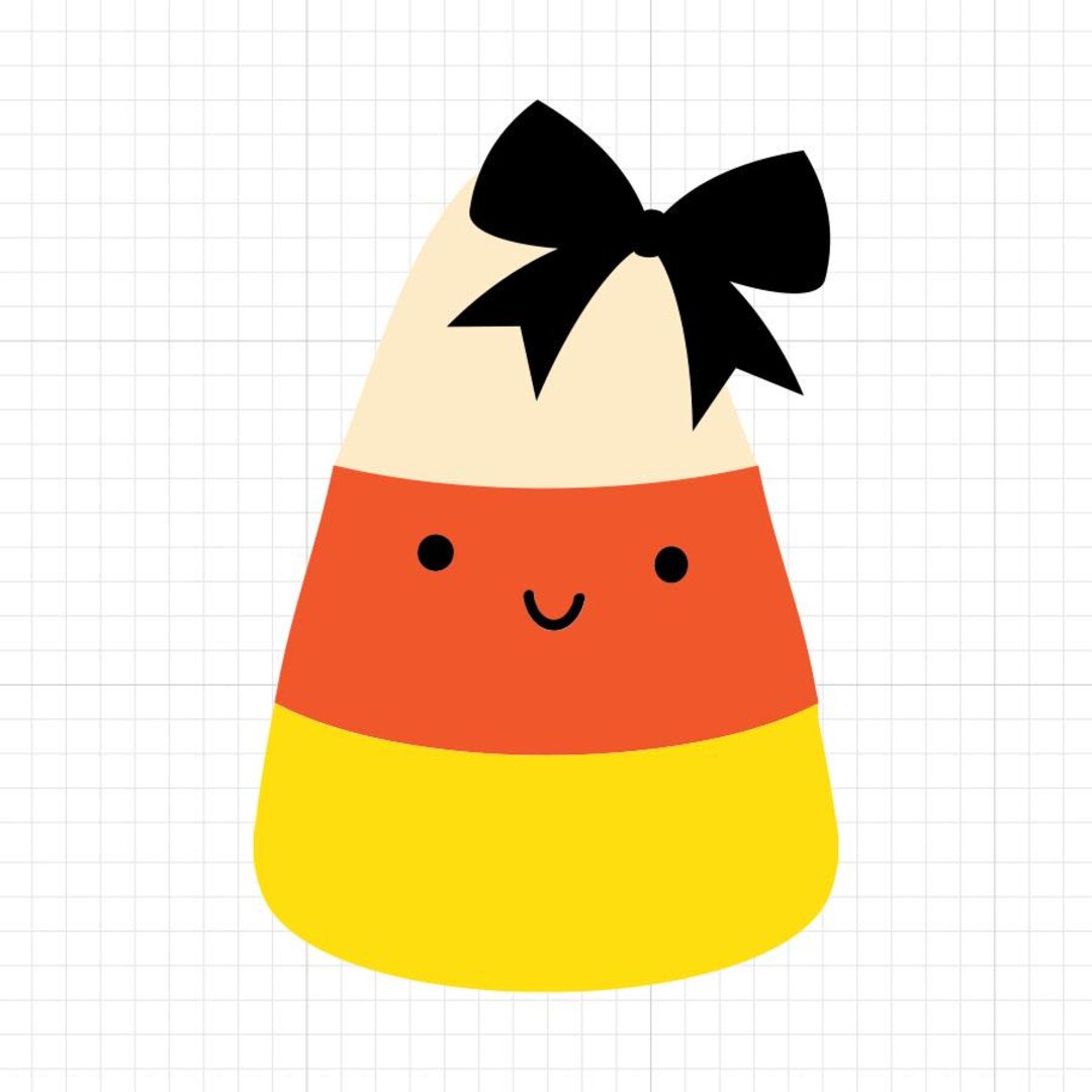 Kawaii Candy Corn Svg, Candy Corn Cutie Svg, Halloween Svg, Svg Files ...