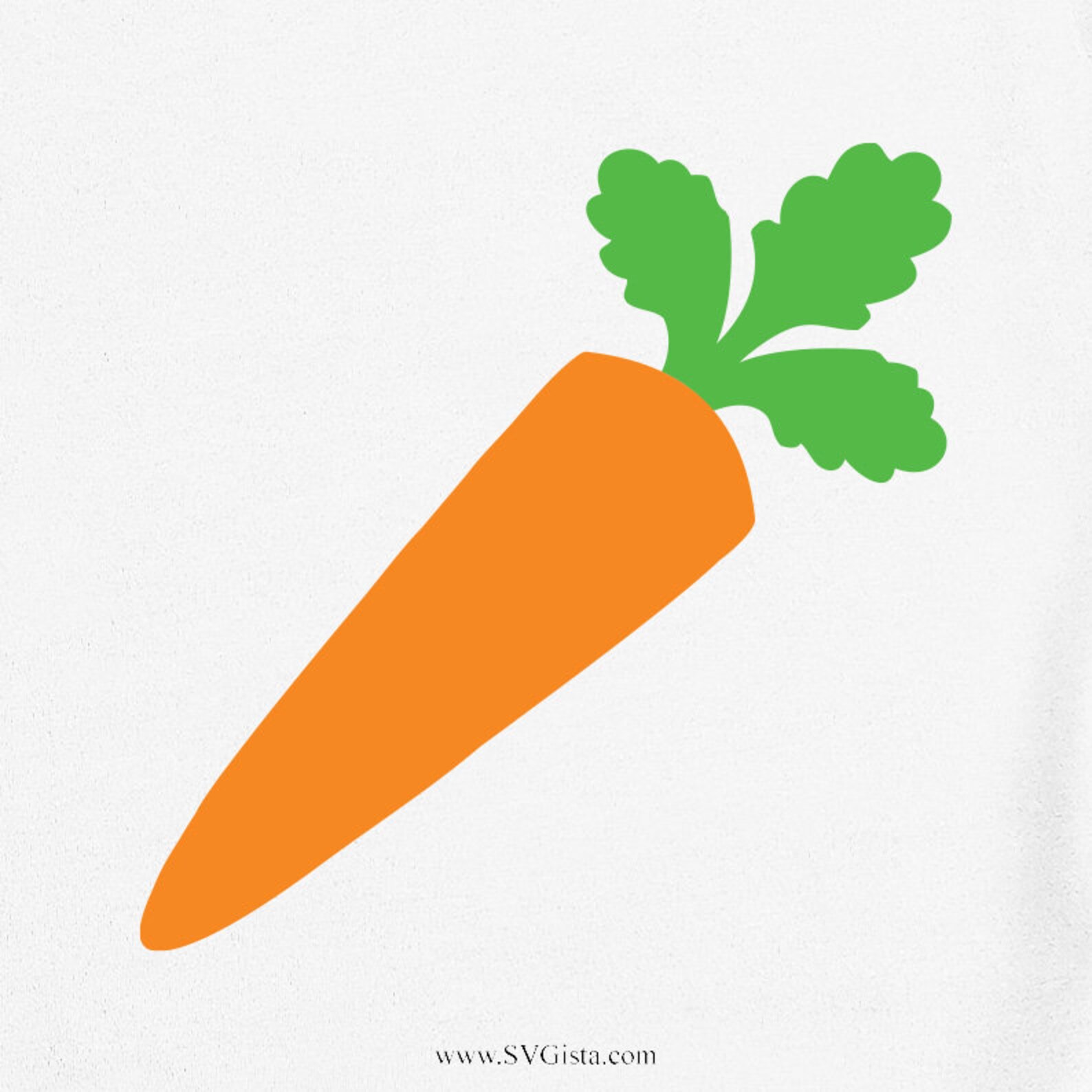 Carrot Svg Easter Svg Cricut SVG Cut File DXF Cut File Etsy