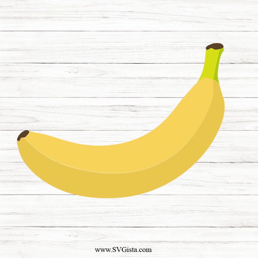 Banana Svg Fruit Svg Banana Cricut Svg Files Shirt Svg - Etsy