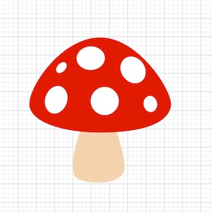 Mushroom SVG Files for Cricut | Digital Download | DIY Craft SVGs,  Crafts, Silhouette | Instant Download Cut Files