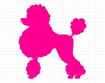Poodle SVG Cut File, Cricut Design, Silhouette, Instant Download