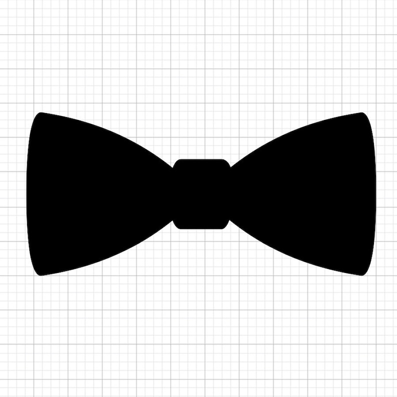 Bow Tie Svg, svg files, svg files for cricut, svg cricut, svg images, svg designs, Cut Files Cricut, Digital Download, Silhouette Svg image 1