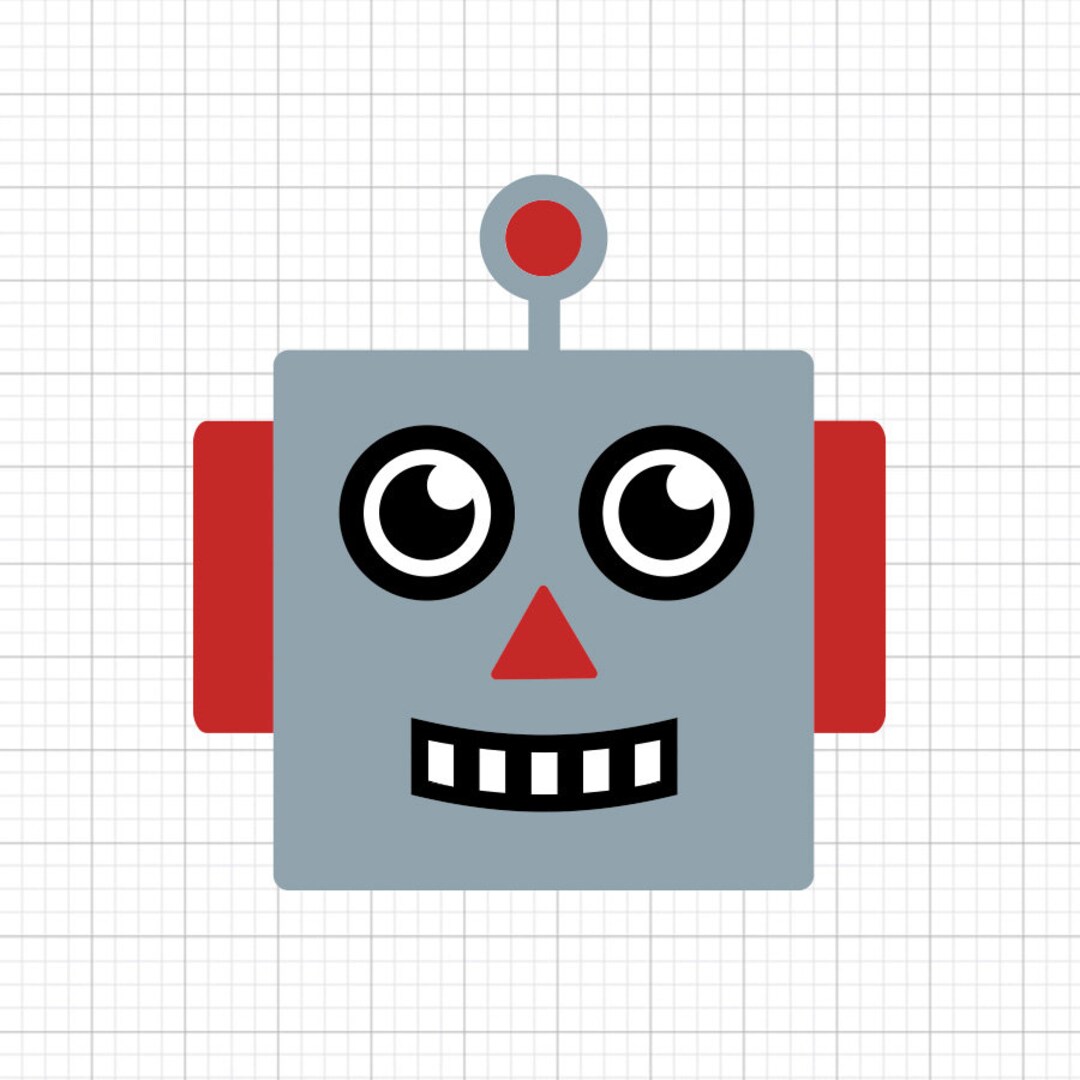 Robot Face Robot Face Svg Robot Robot Svg Instant - Etsy Ireland Robot Face Robot Face Svg Robot Robot Svg Instant - Etsy Ireland