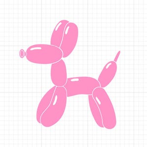 Ballon-Hund-Svg, -Svg-Dateien, -Svg-Dateien für Cricut, -Svg Cricut, -Bilder, -Designs, -Clipart, -Svg, digitaler Download