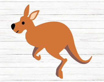 Kangaroo Kangaroo Svg Animal Svg Zoo Svg Cute Kangaroo - Etsy Australia