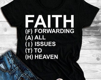 Faith Acronym SVG, Inspirational Quote Cut File (Digital Download)