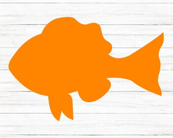Goldfish Svg Etsy Goldfish Svg Etsy