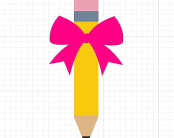 Potloodstrik gesneden SVG-bestand | Cricut Designs for Crafts (digitale download)