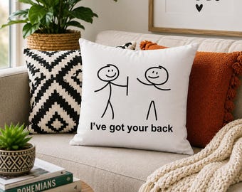 Funny Stick Figure "I've Got Your Back" Shirts SVG (Digital Download)