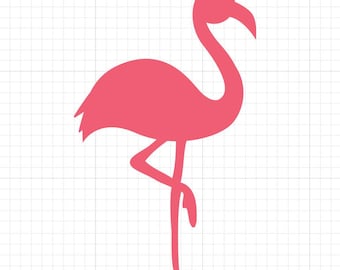 Flamingo SVG Cut File for Cricut Crafts (Digital Download)