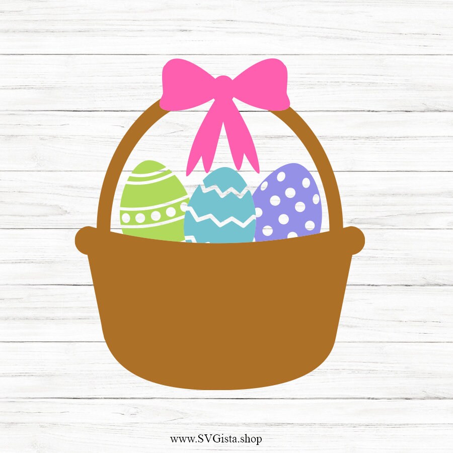 Easter Egg Gift Card Holder Svg Template Easter Basket Stuffer