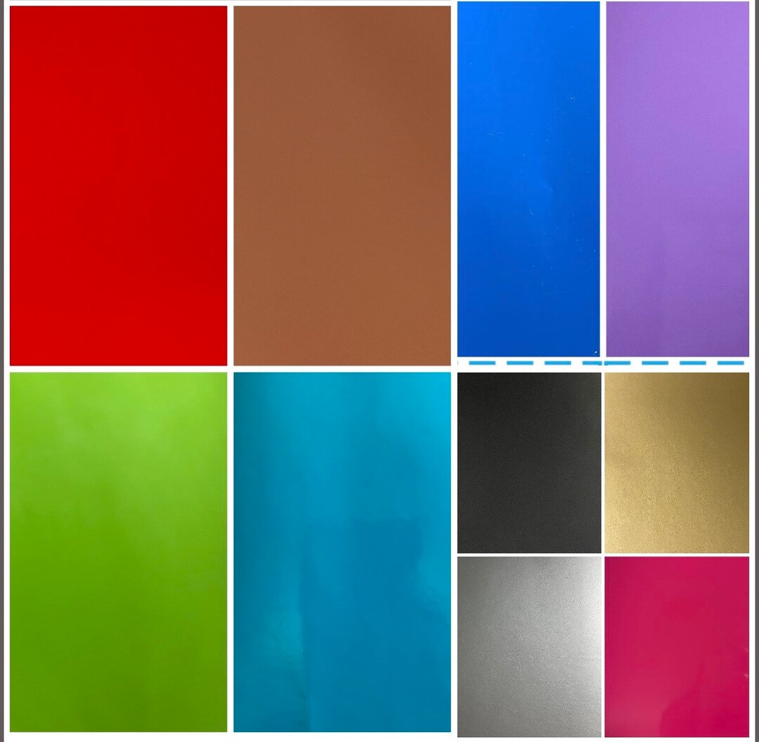 12x12 Permanent Vinyl Self Adhesive Outdoor Vinyl Car Decal Etsy