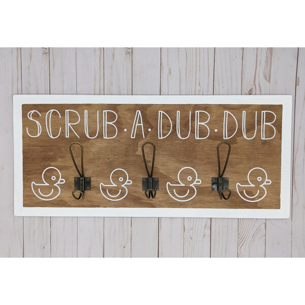 Kids Bathroom Hooks - Etsy