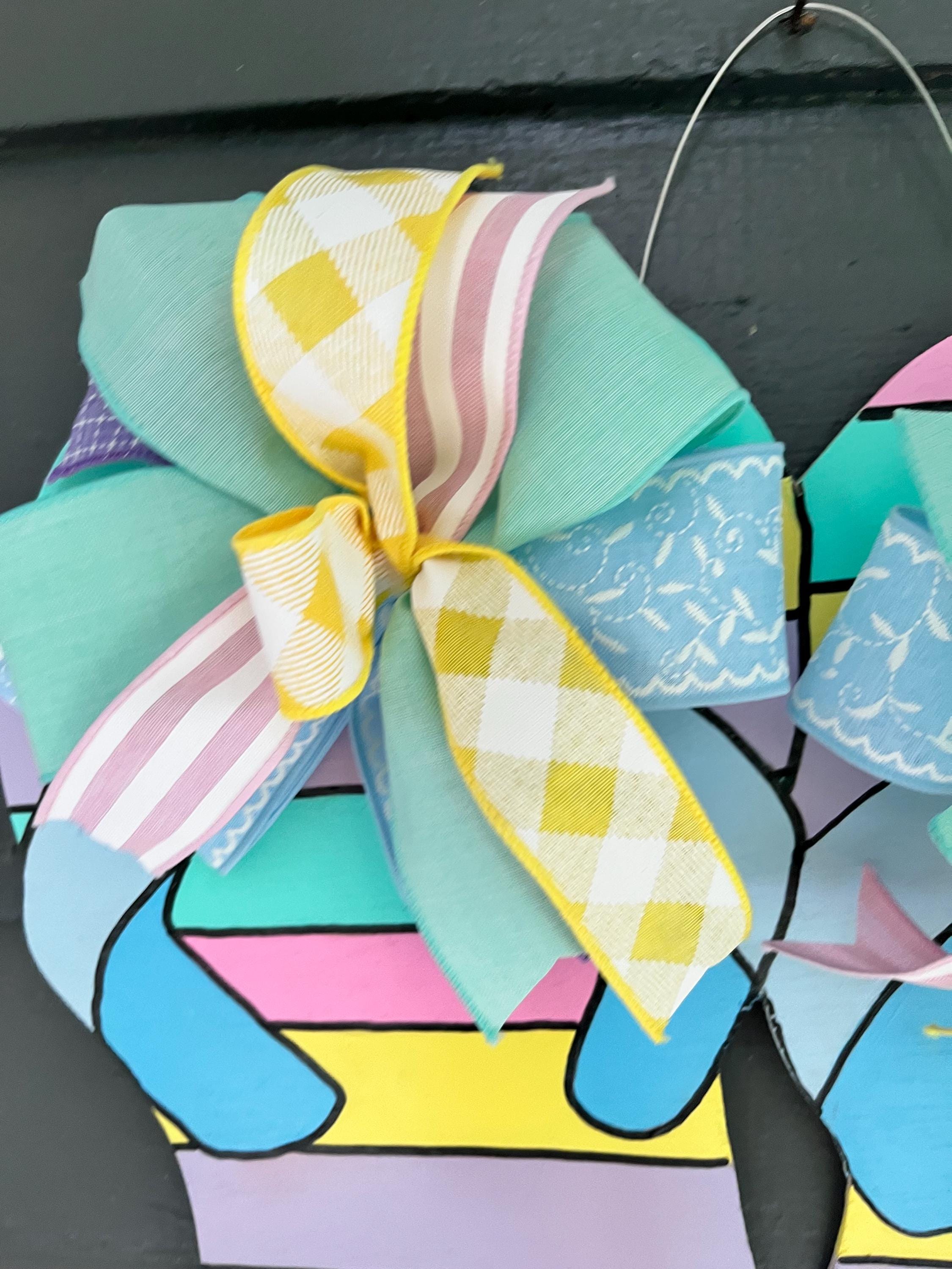 Hand Painted Flip Flop Door Hanger, Summer Door Decor - Etsy