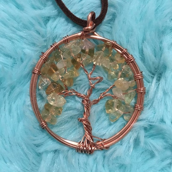 Tree of life stone pendant new arrivals