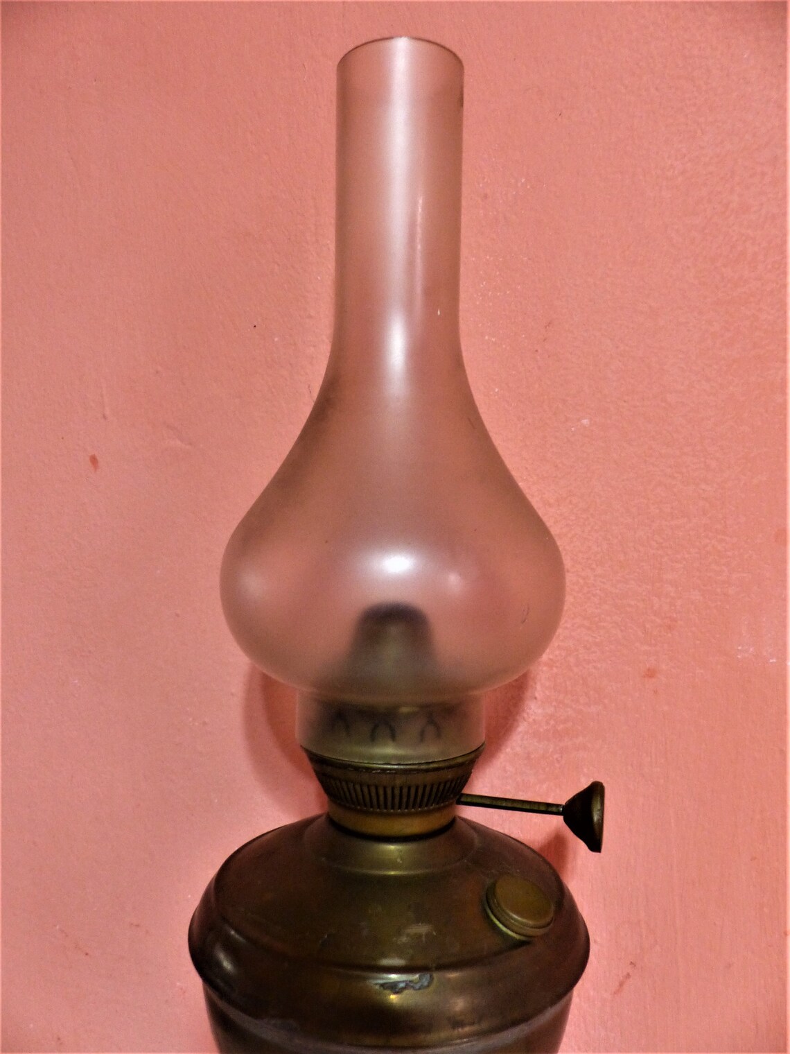 Vintage gas lamp glass oil church retro lantern Italian Greek Etsy
