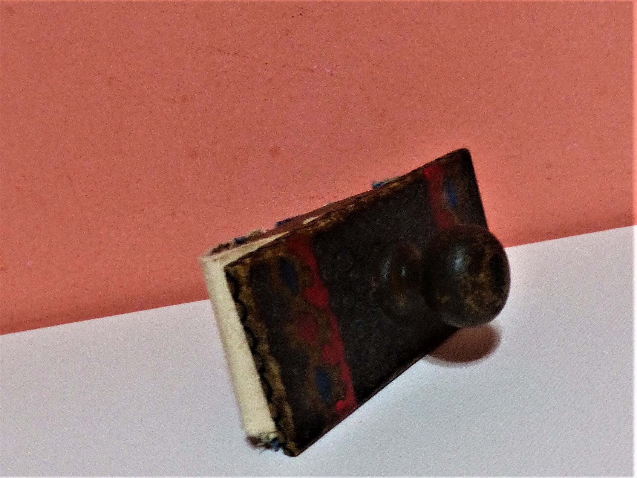 Vintage Desk Blotter Rocking Ink Blotter Hand Carved Etsy