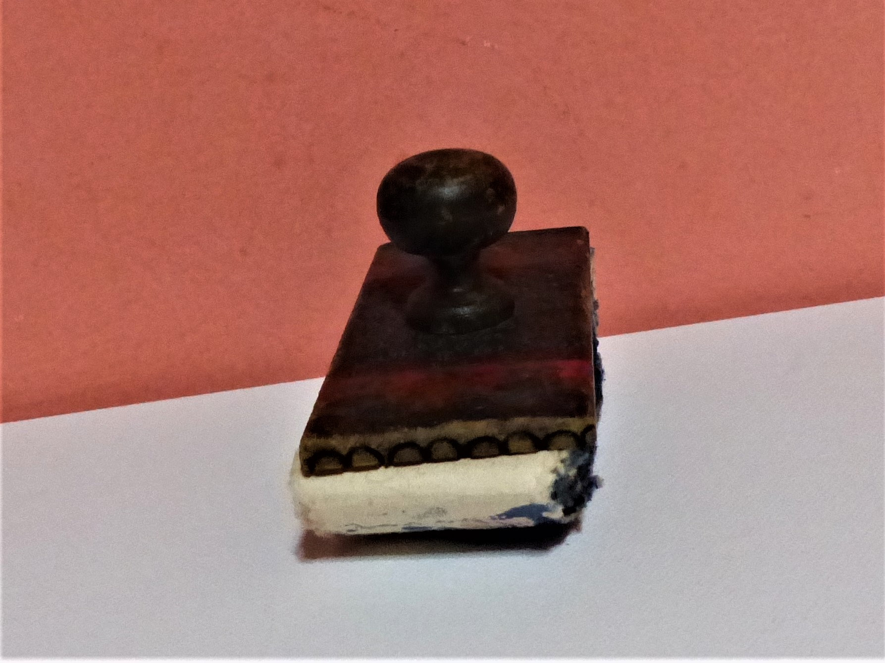 Vintage Desk Blotter Rocking Ink Blotter Hand Carved Etsy