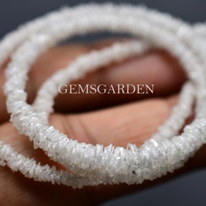White Diamond Rough Diamond Raw Diamond,Conflict Free White Diamond Beads 3X6MM Approx Top Quality 15&quot;Inches Natural Diamond WholesalerPrice