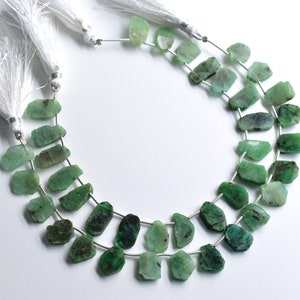 Emerald Slice Shape Smooth Beads 10x14.MM Approx 8&quot;Inches Natural Top Quality Wholesaler Price.