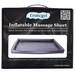 Eroticgel Black Inflatable Massage Sheet Durable PVC Waterproof with Inflatable Sides