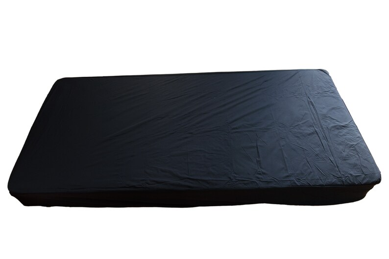 Black Waterproof Fitted Single Sheet 90x193cm30cm that is Etsy