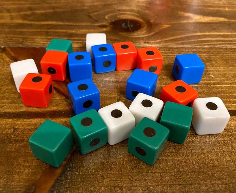 Hit Dice for Board Games Like Axis and Allies 20 Pack Etsy
