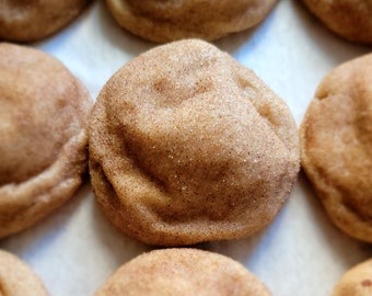 Extra Große Snickerdoodle Kekse: Gourmet Zimt Gewürz