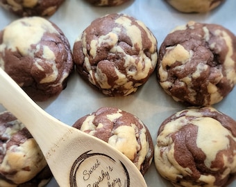 Chocolate Chip Brookie Cookie: Fudgy Brownie Swirl, 5 oz Bakery Treat