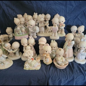 Rare Precious Moments, Precious Moments, Vintage Precious Moments, Select Precious Moments With Boxes, Family Figurines