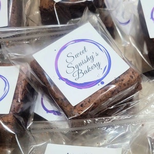 Fudgy Homemade Brownie Squares, Local Bake Sale Favorite- Chocolate Fudgy Brownie, Soft Fudgy Brownie, Chocolate, Brownies