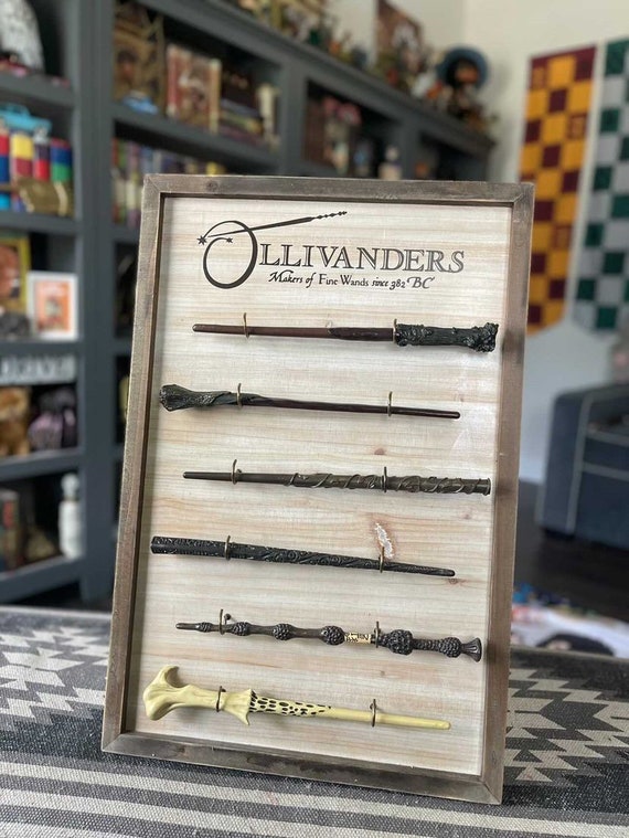 Ollivander's Wand Display Wand Display Harry Potter Etsy