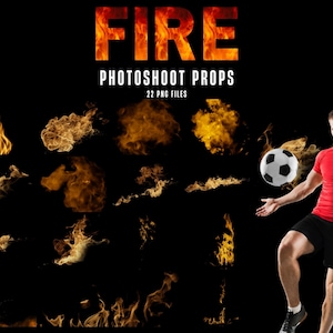 Sovrapposizioni di fuoco realistiche per Photoshop, Sovrapposizioni Photoshop di alta qualità, Sfondo fuoco, Sovrapposizioni fotografiche, Effetto fuoco, Fuoco e fumo