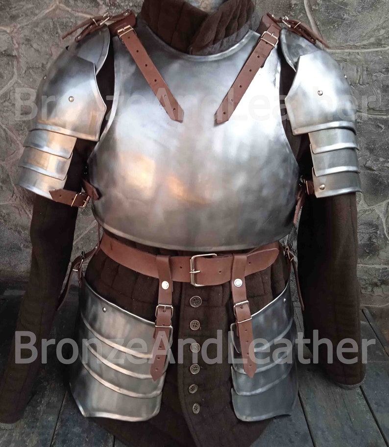 Set Body Armor +pauldrons+skirt Armor - Etsy