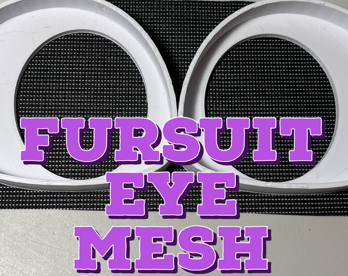 Fursuit Eye Mesh DIY for Fursuit Making Etsy