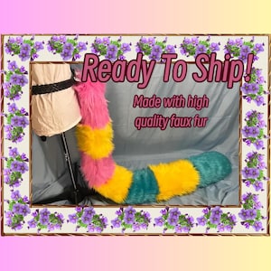 Premade Fursuit Furry XL Thin Tail Pansexual