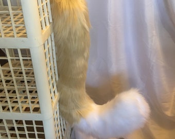 Tan Fursuit Cat Tail