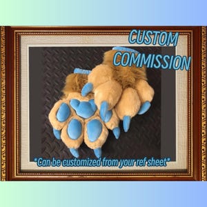 CUSTOM Fursuit Feral Paws