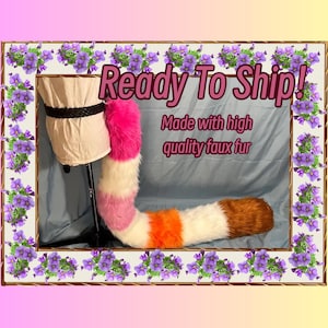 Premade Fursuit Furry XL Thin Tail Lesbian