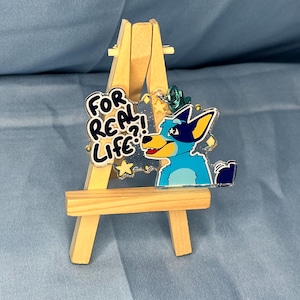 2” FRL Glitter Keychain
