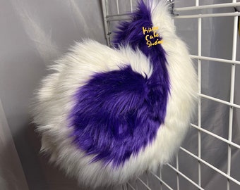 Purple Husky Fursuit Tail