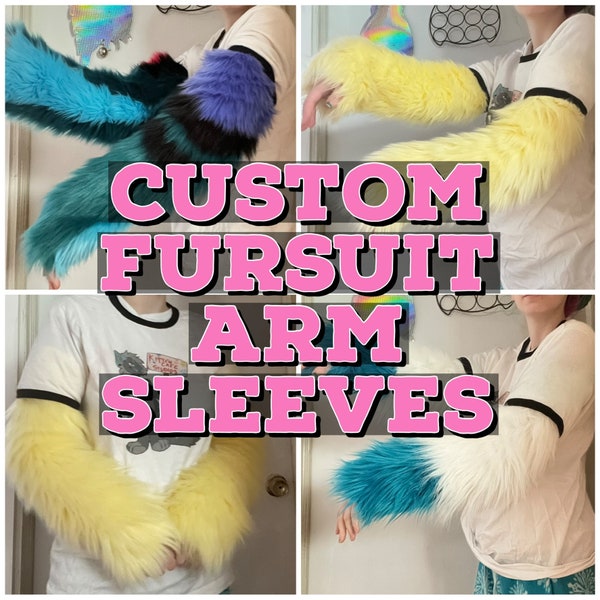 CUSTOM Fursuit Arm Sleeves