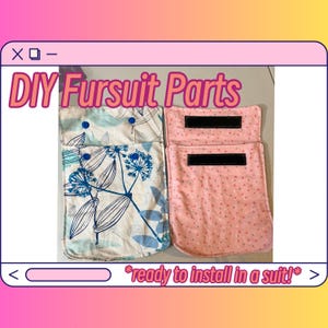 CUSTOM - Fursuit Body Pockets DIY for Fursuit Making