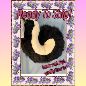 Premade Fursuit Furry Husky Tail White