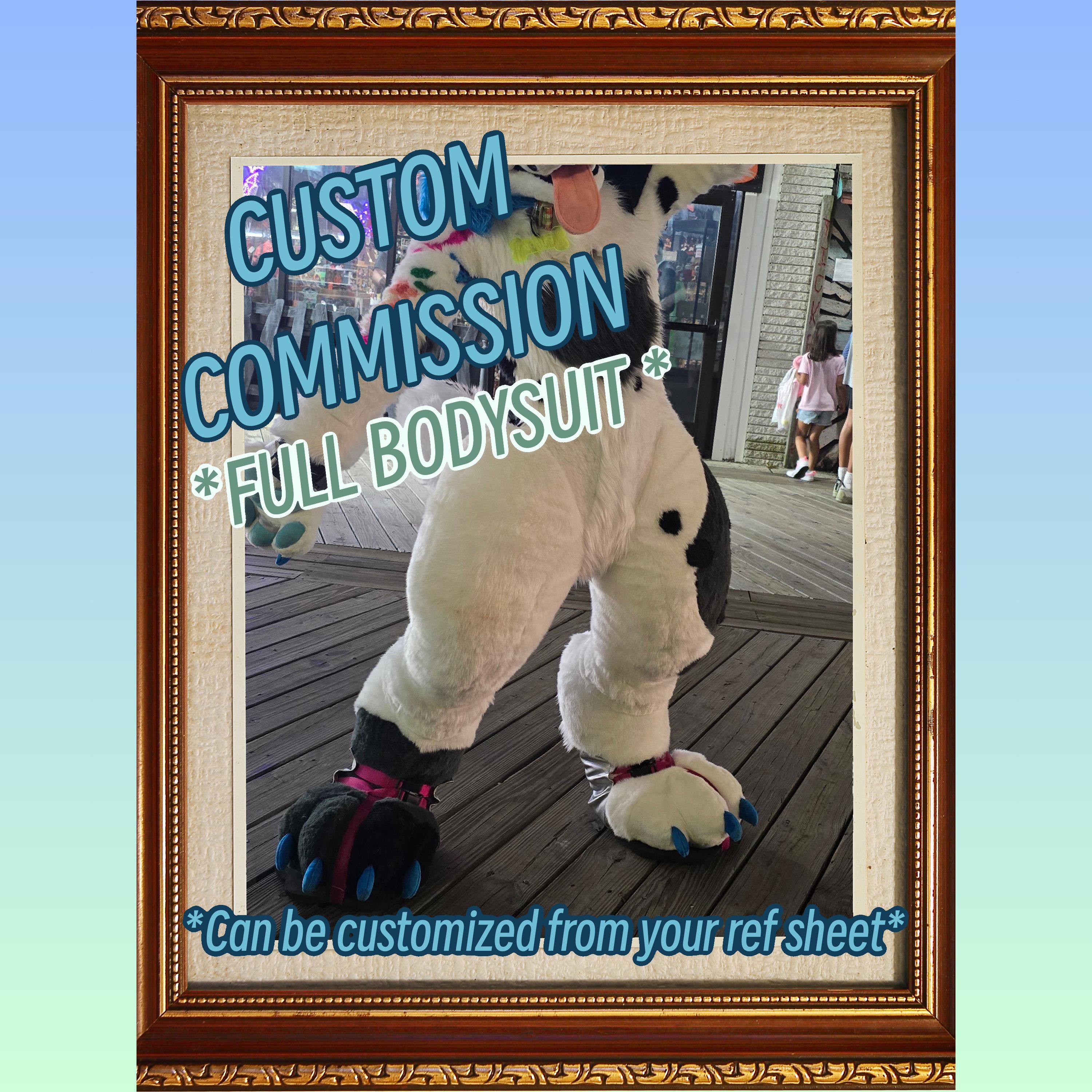 CUSTOM Furry Fursuit Bodysuit - Digitigrade or Plantigrade - Etsy