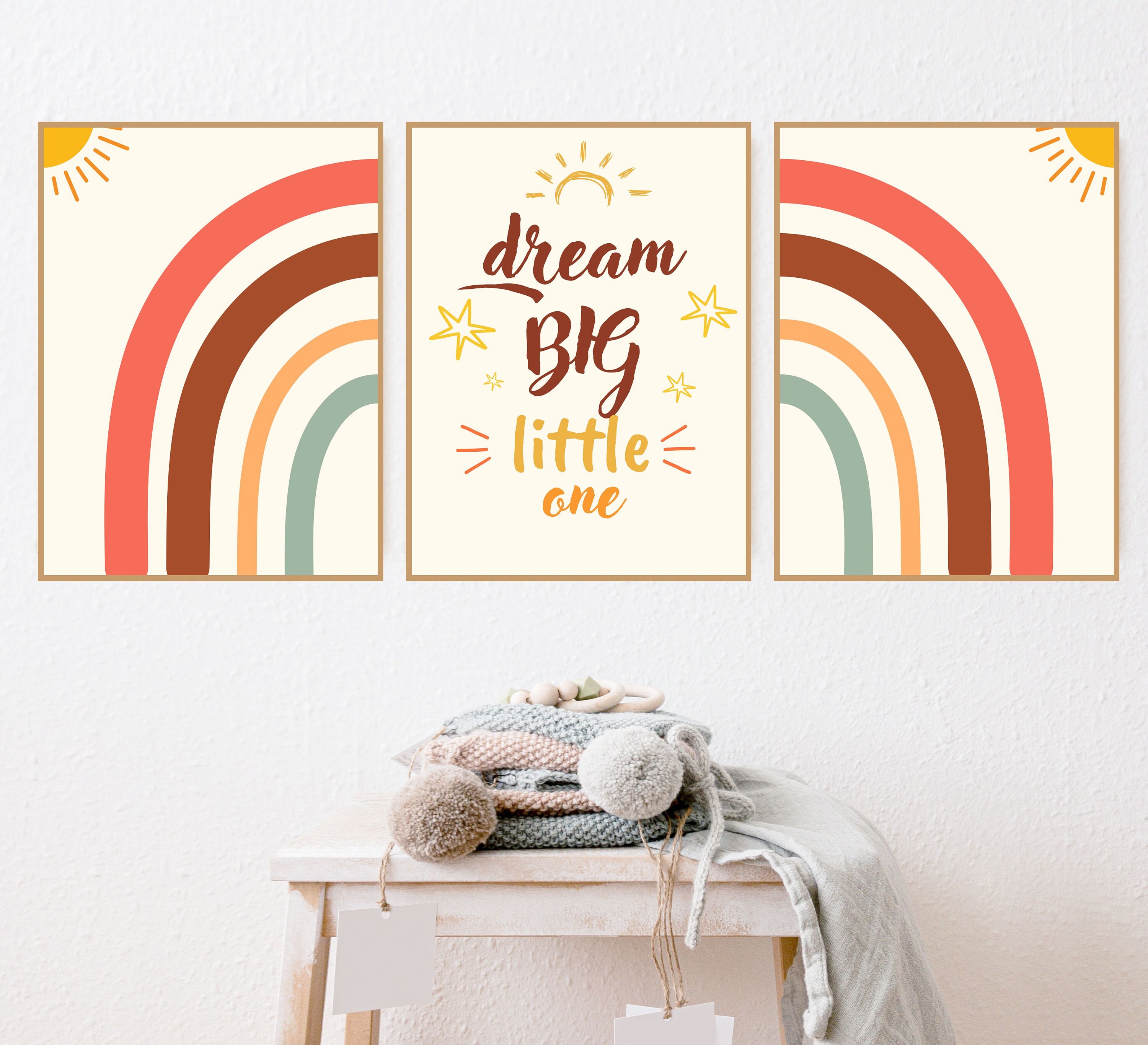 Dream Big Little One Printable, Printable Wall Art, Kids Printable ...