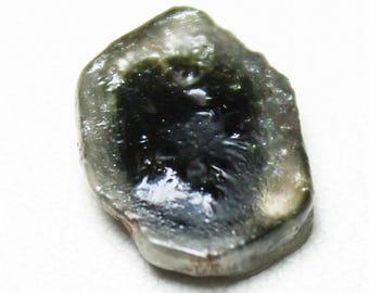 Watermelon Tourmaline Slice: 2.40 Carat Fancy Cut Gemstone
