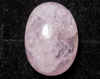 Natural Pink Morganite Cabochon: Oval Loose Gemstone (15x11x7 MM, 9.50 Carats)